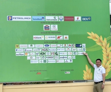 Đồng tài trợ Festival lúa gạo Hậu Giang 2023