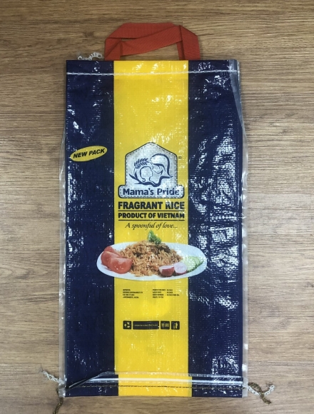 Bao BOPP 5kg quai dù đỏ