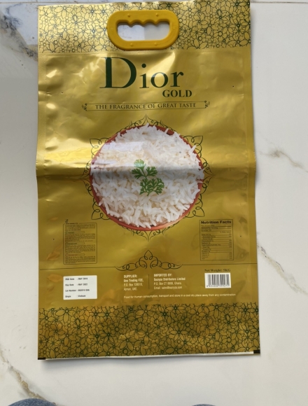 Túi gạo PAPE in nhũ