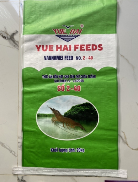 Bao PP Dệt Đựng Thức Ăn Cho Tôm Thẻ